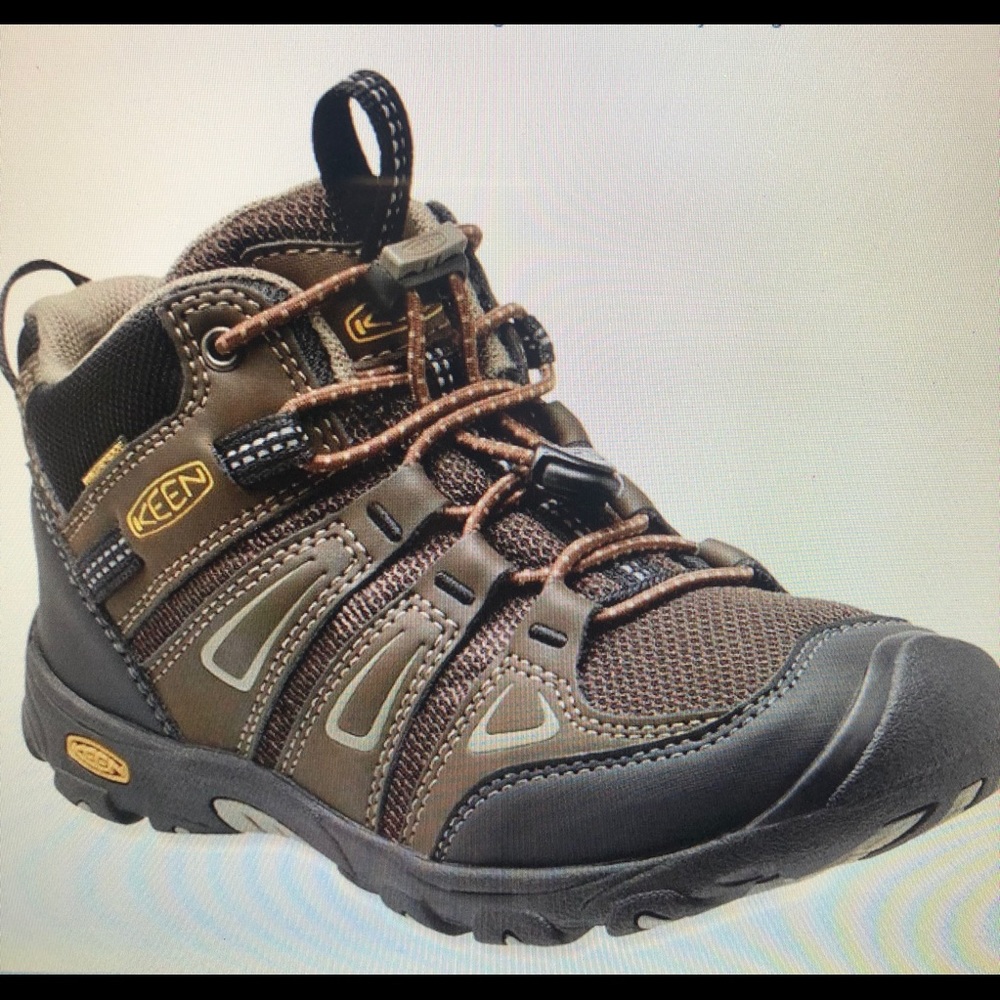 KEEN Oakridge Mid Waterproof Hiking Boots - Kids